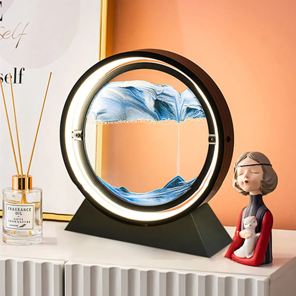 Moving Sand Table Lamp