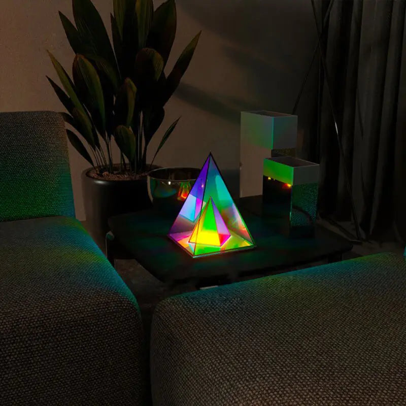 3D Pyramid Night Light