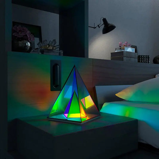3D Pyramid Night Light