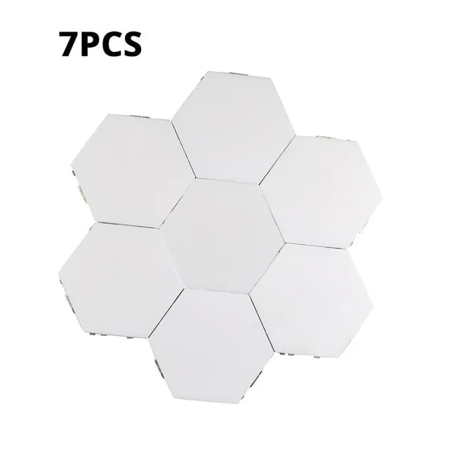 Quantum Hexagon Lamp Touch Activated