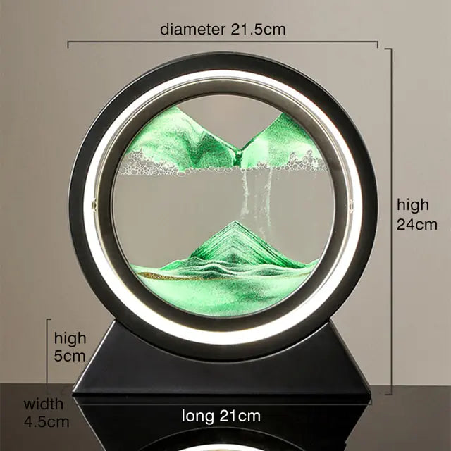 Moving Sand Table Lamp