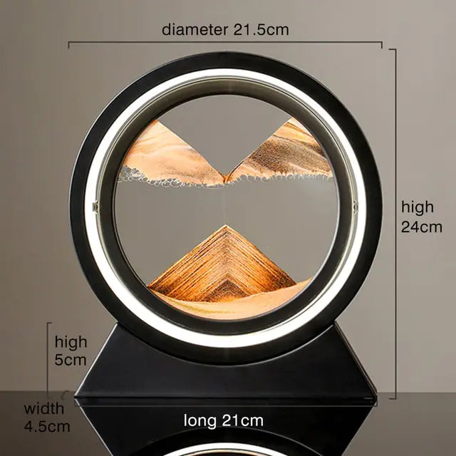 Moving Sand Table Lamp
