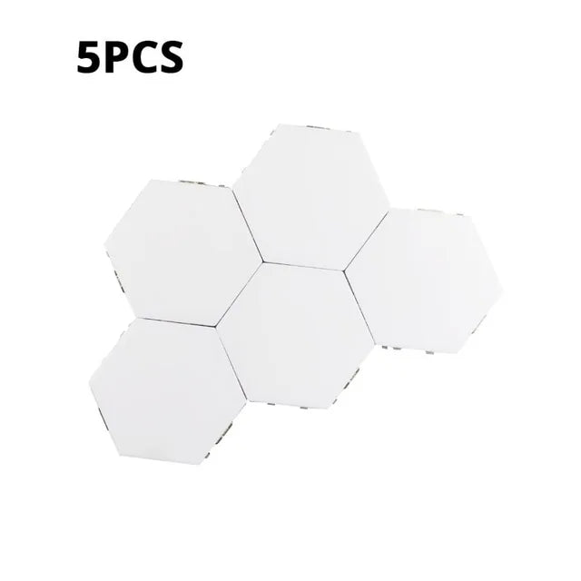 Quantum Hexagon Lamp Touch Activated