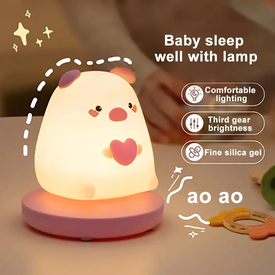 Adorable Animals Touch Lamp
