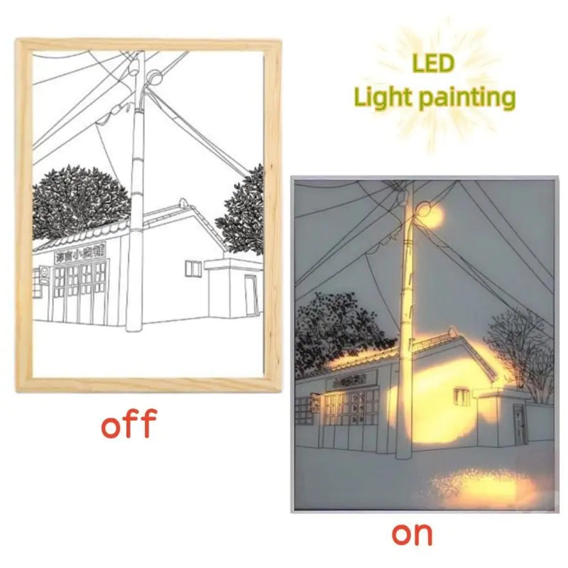 Various LED Light Painting