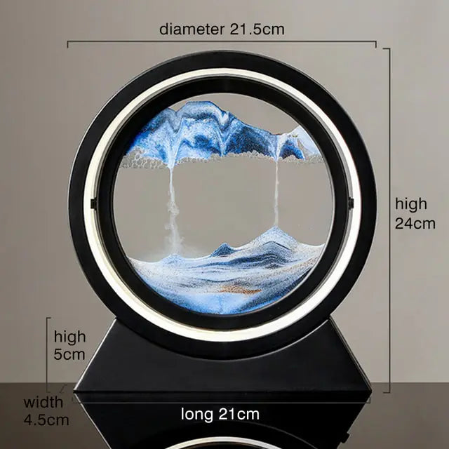 Moving Sand Table Lamp