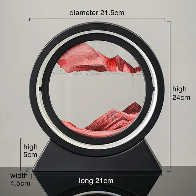 Moving Sand Table Lamp