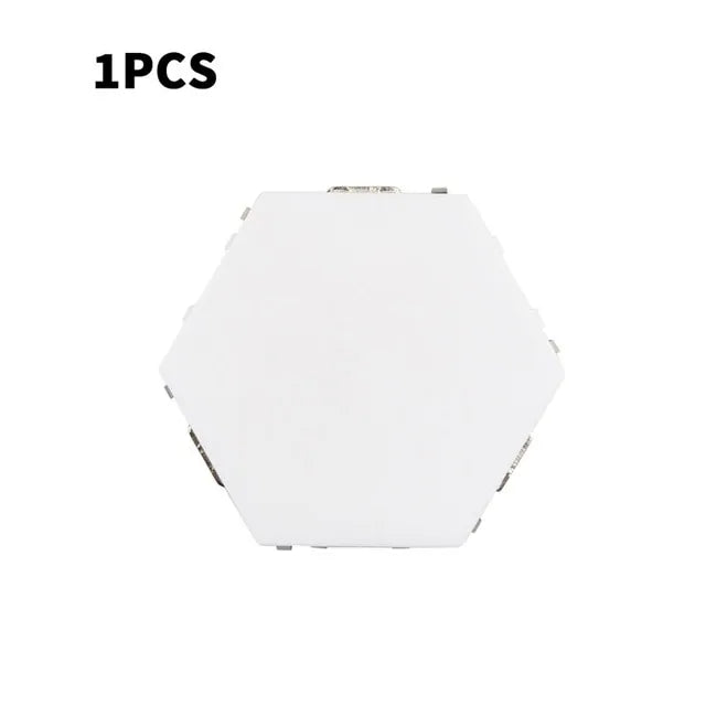 Quantum Hexagon Lamp Touch Activated