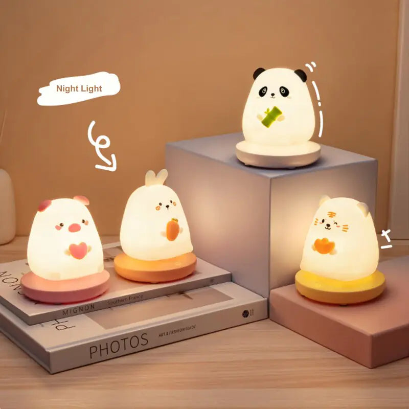 Adorable Animals Touch Lamp