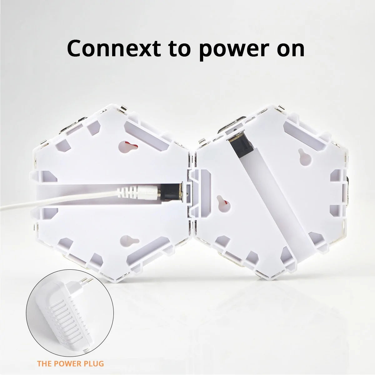 Quantum Hexagon Lamp Touch Activated