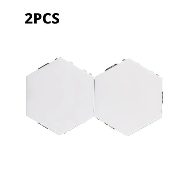 Quantum Hexagon Lamp Touch Activated
