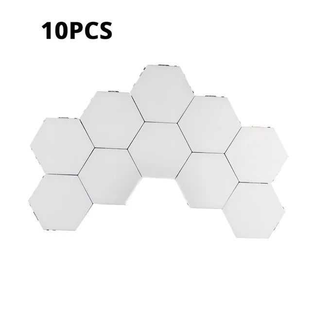 Quantum Hexagon Lamp Touch Activated